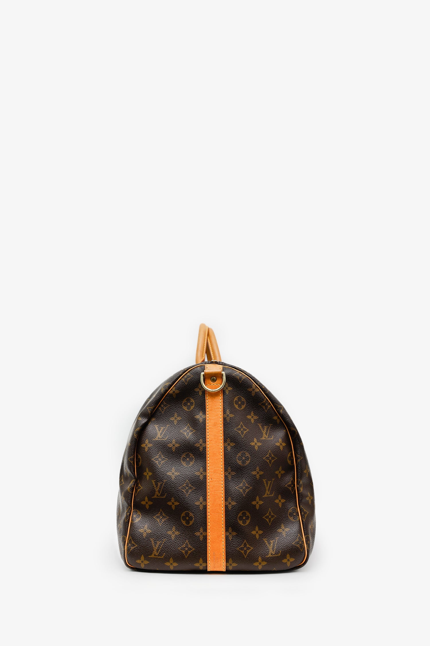 Louis Vuitton 1999 Monogram Canvas/Leather Keepall Bandoulière 55 With Strap