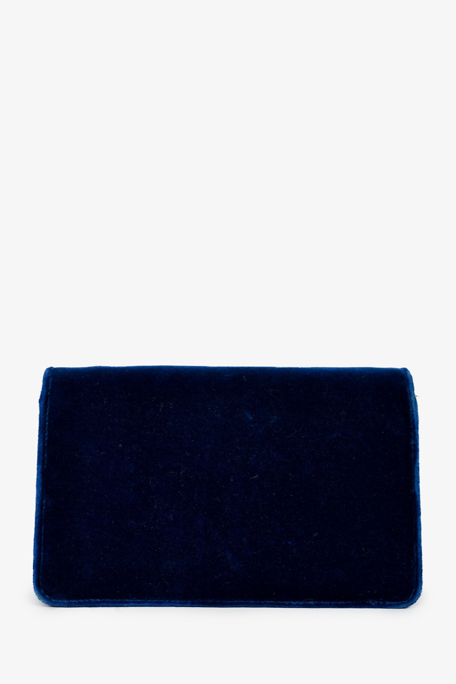 Gucci Blue Velvet GG Crystal 'Broadway' Mini Shoulder Bag