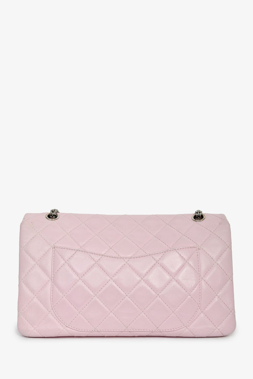 Pre-Loved Chanel™ 2008-09 Rose Clair Purple Lambskin 2.55 Reissue 227 Shoulder Bag