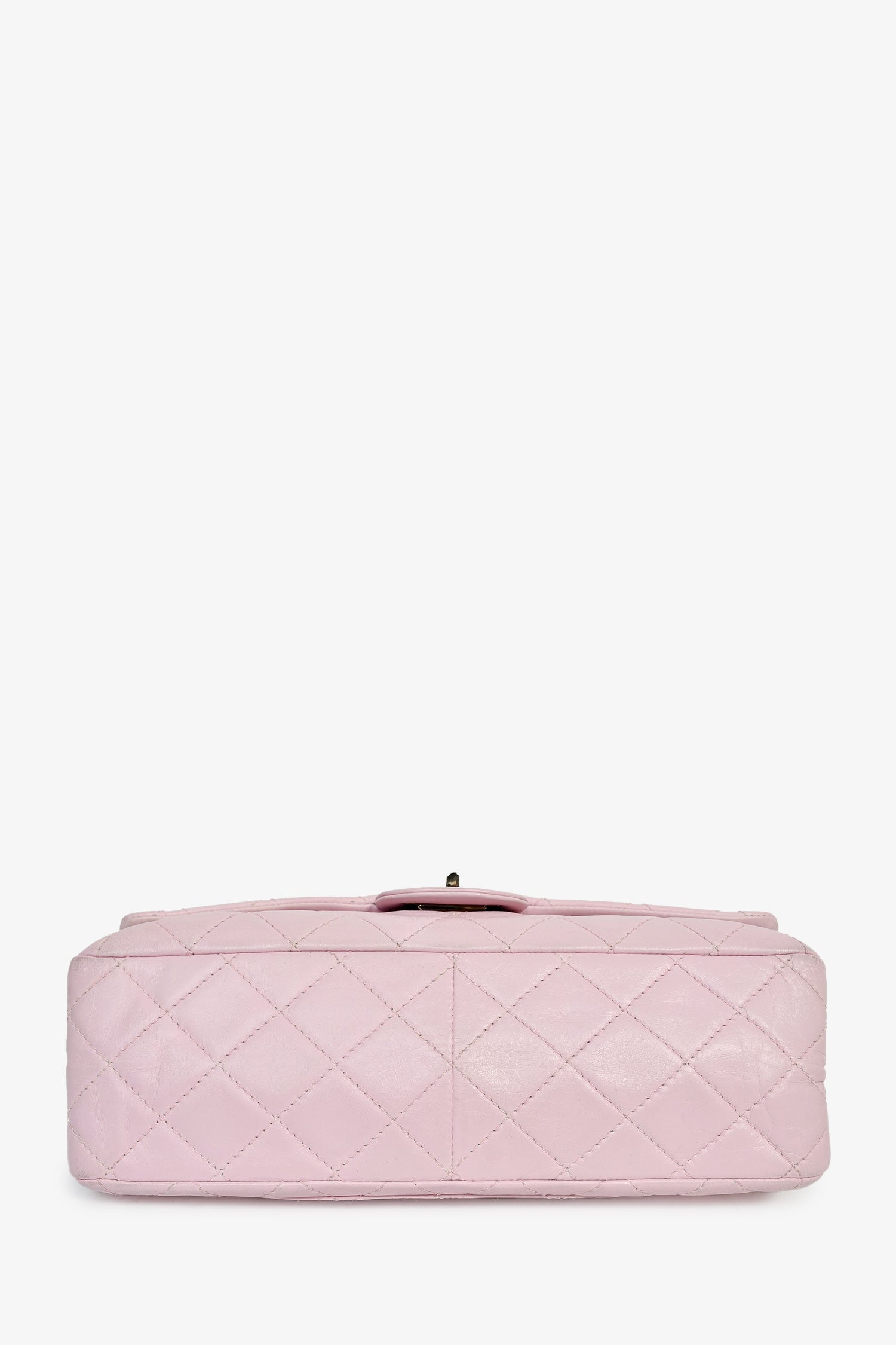 Pre-Loved Chanel™ 2008-09 Rose Clair Purple Lambskin 2.55 Reissue 227 Shoulder Bag