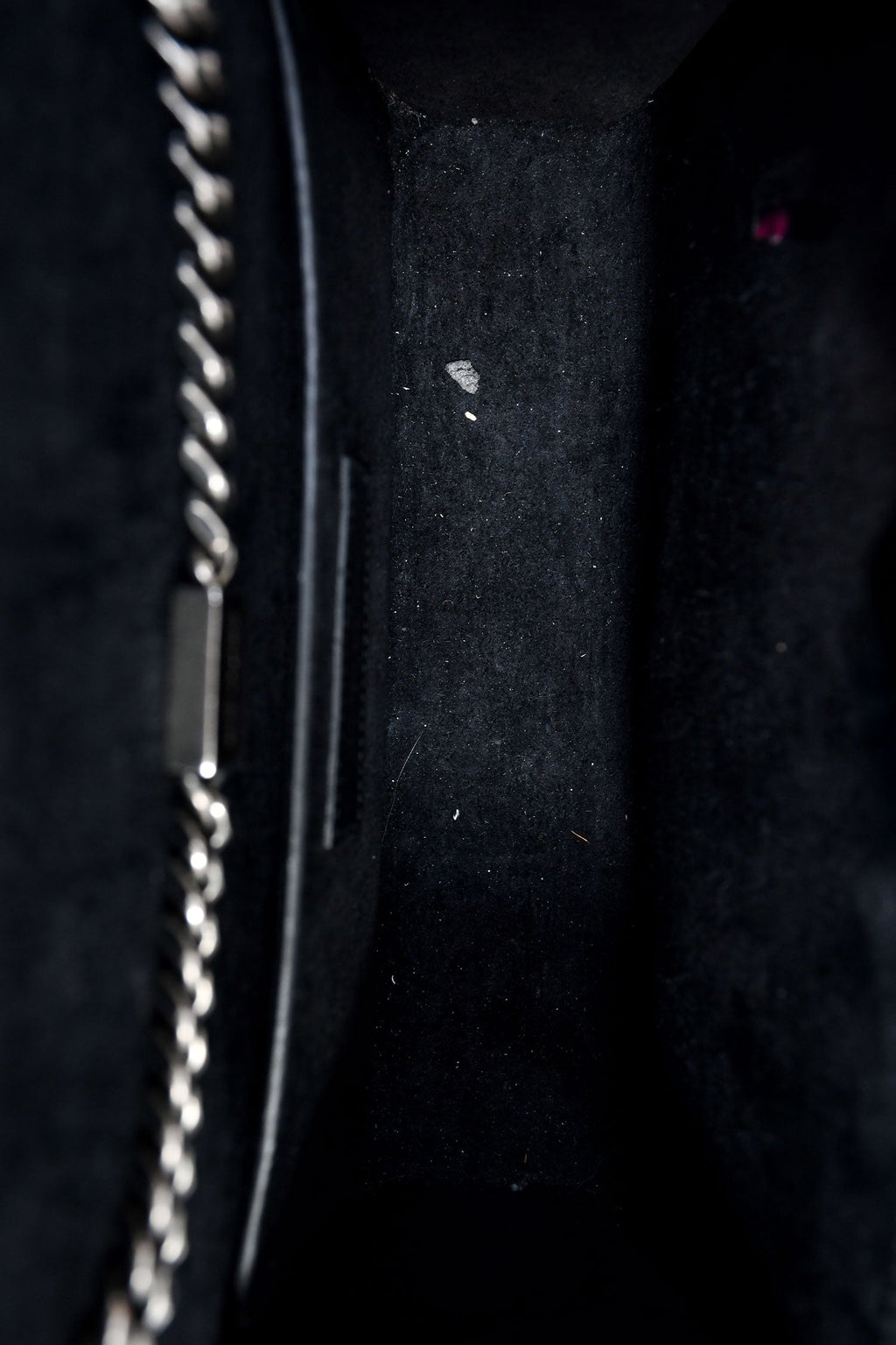 Saint Laurent Black Eel Monogram Sunset Shoulder Bag
