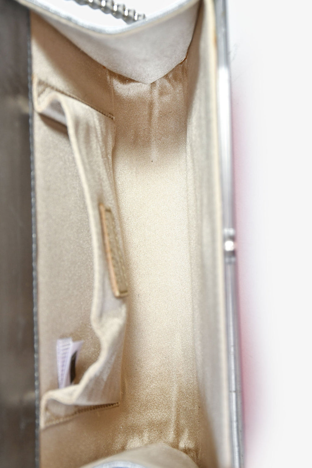 Jimmy Choo Red/Silver Acrylic Lips Clutch With Chain