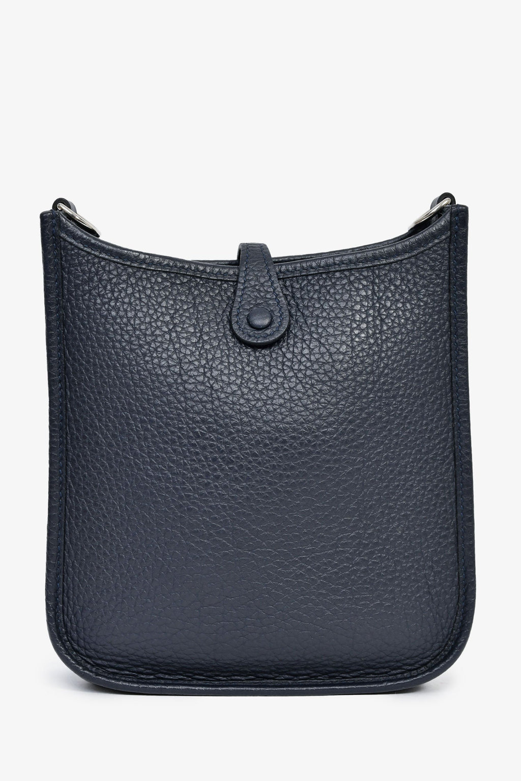 Hermès 2021 Navy Clemence Evelyne TPM Crossbody