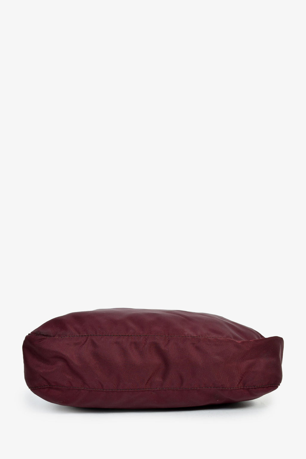 Prada Burgundy Nylon Tessuto Messenger Bag