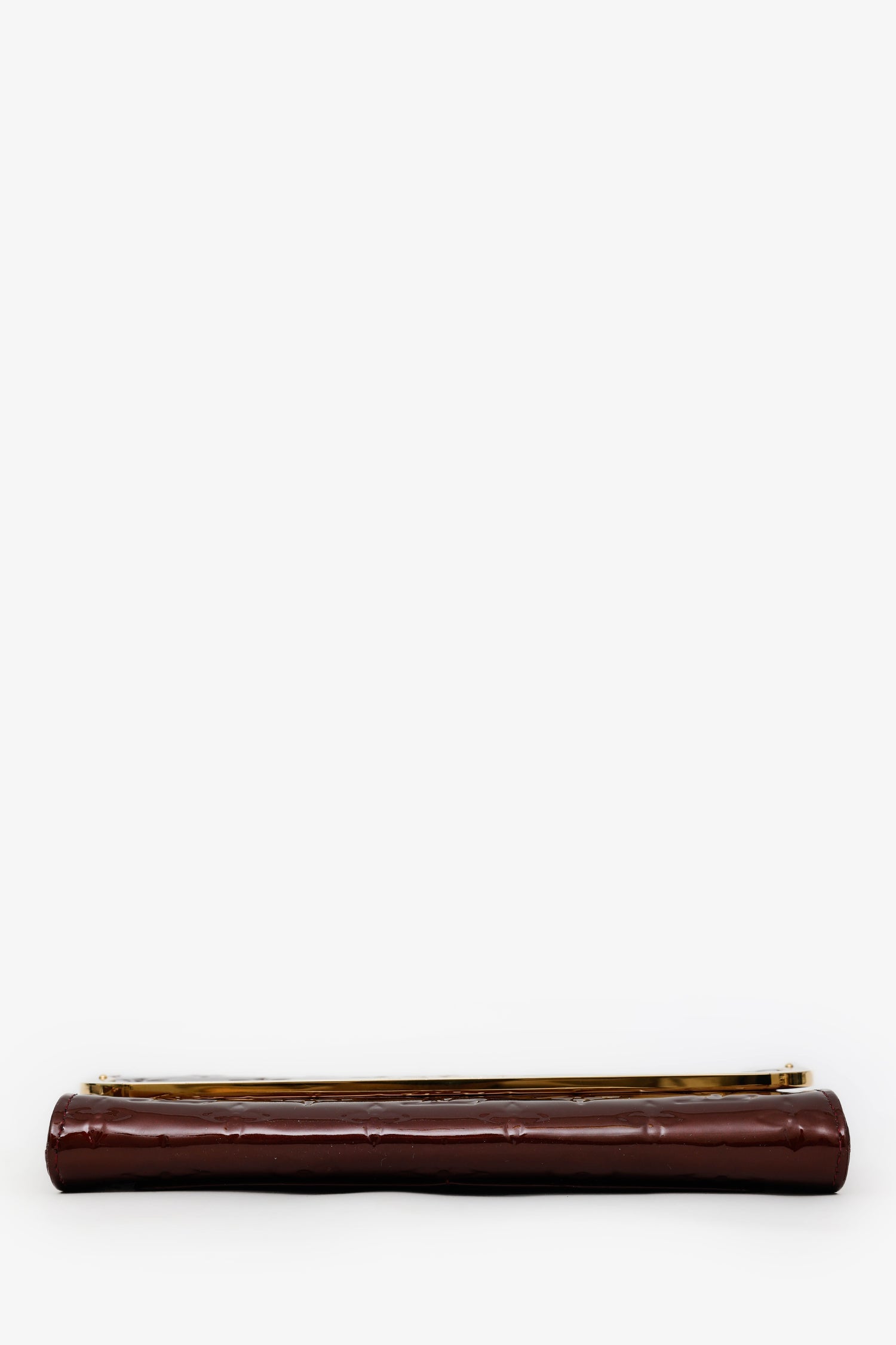 Louis Vuitton Burgundy Monogram Vernis Rossmore MM Shoulder Bag