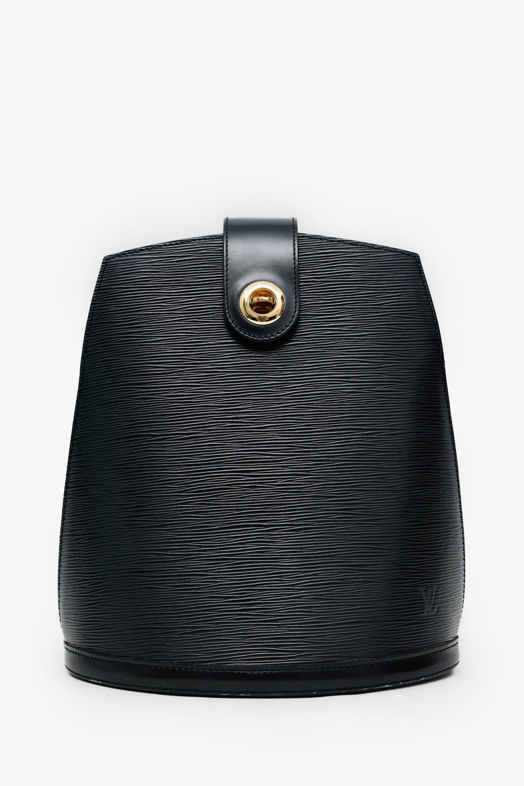 Louis Vuitton Black Epi Leather Cluny Bucket Bag