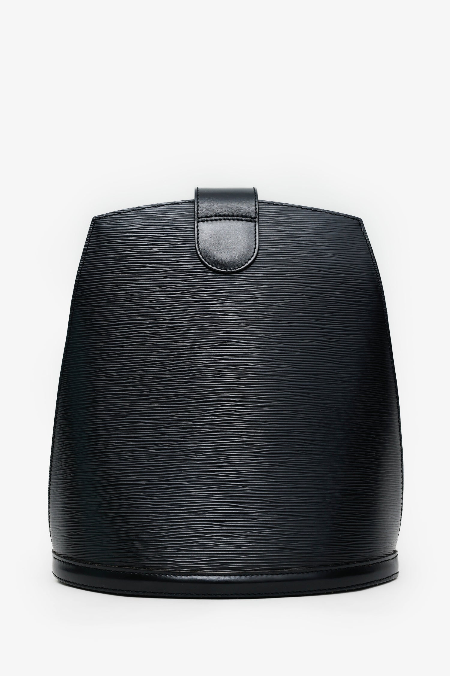 Louis Vuitton Black Epi Leather Cluny Bucket Bag