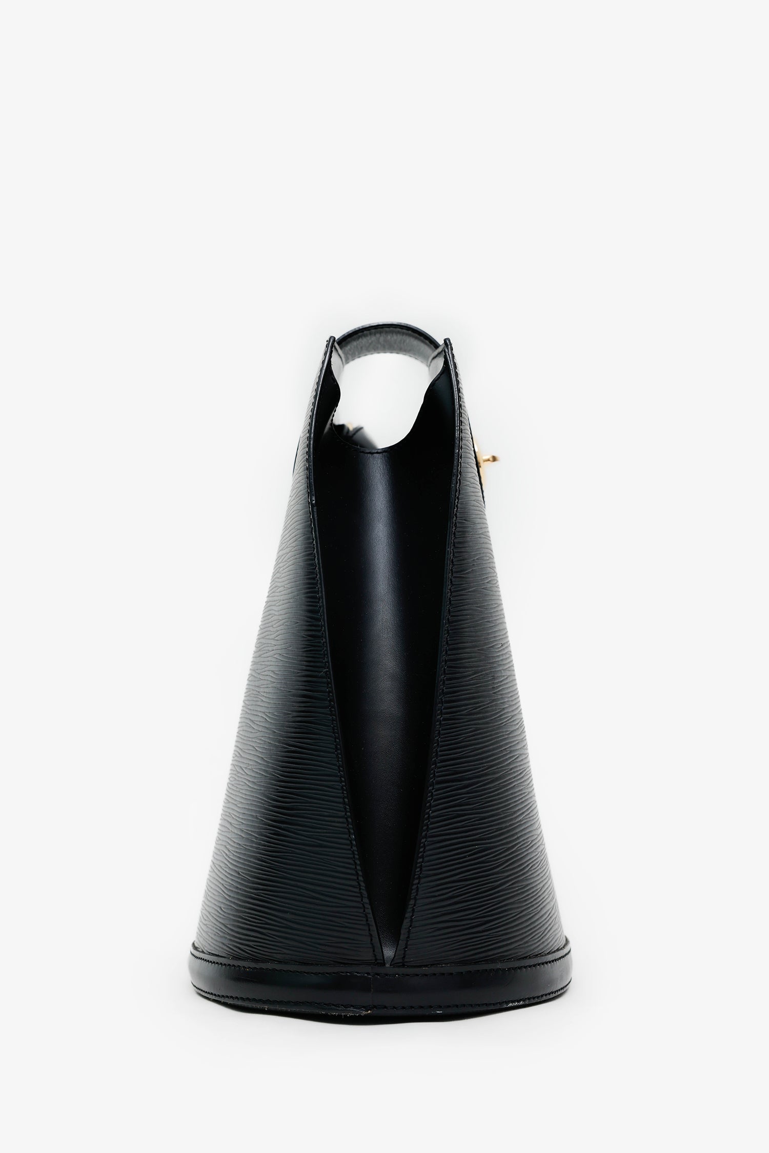 Louis Vuitton Black Epi Leather Cluny Bucket Bag