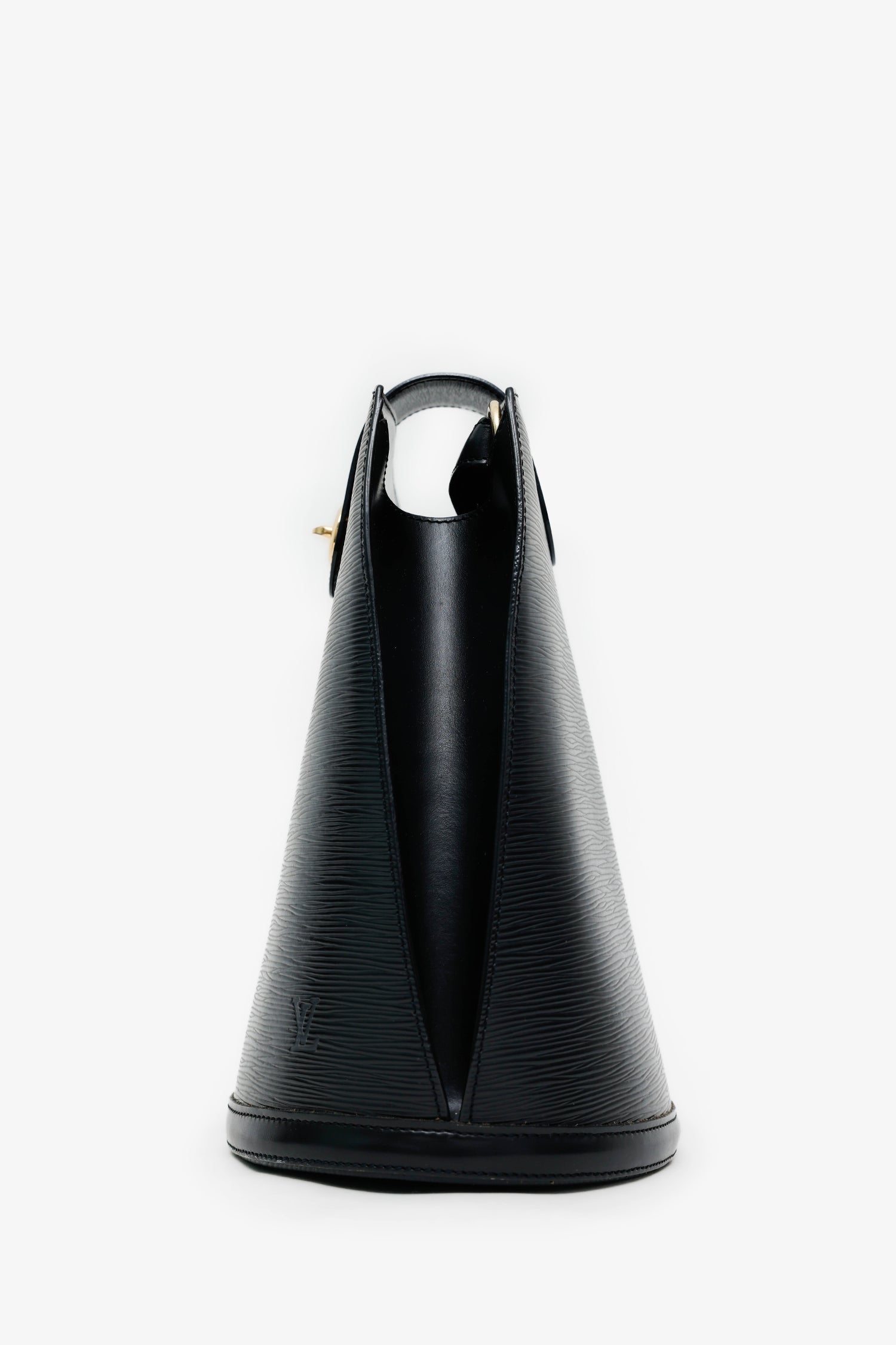 Louis Vuitton Black Epi Leather Cluny Bucket Bag