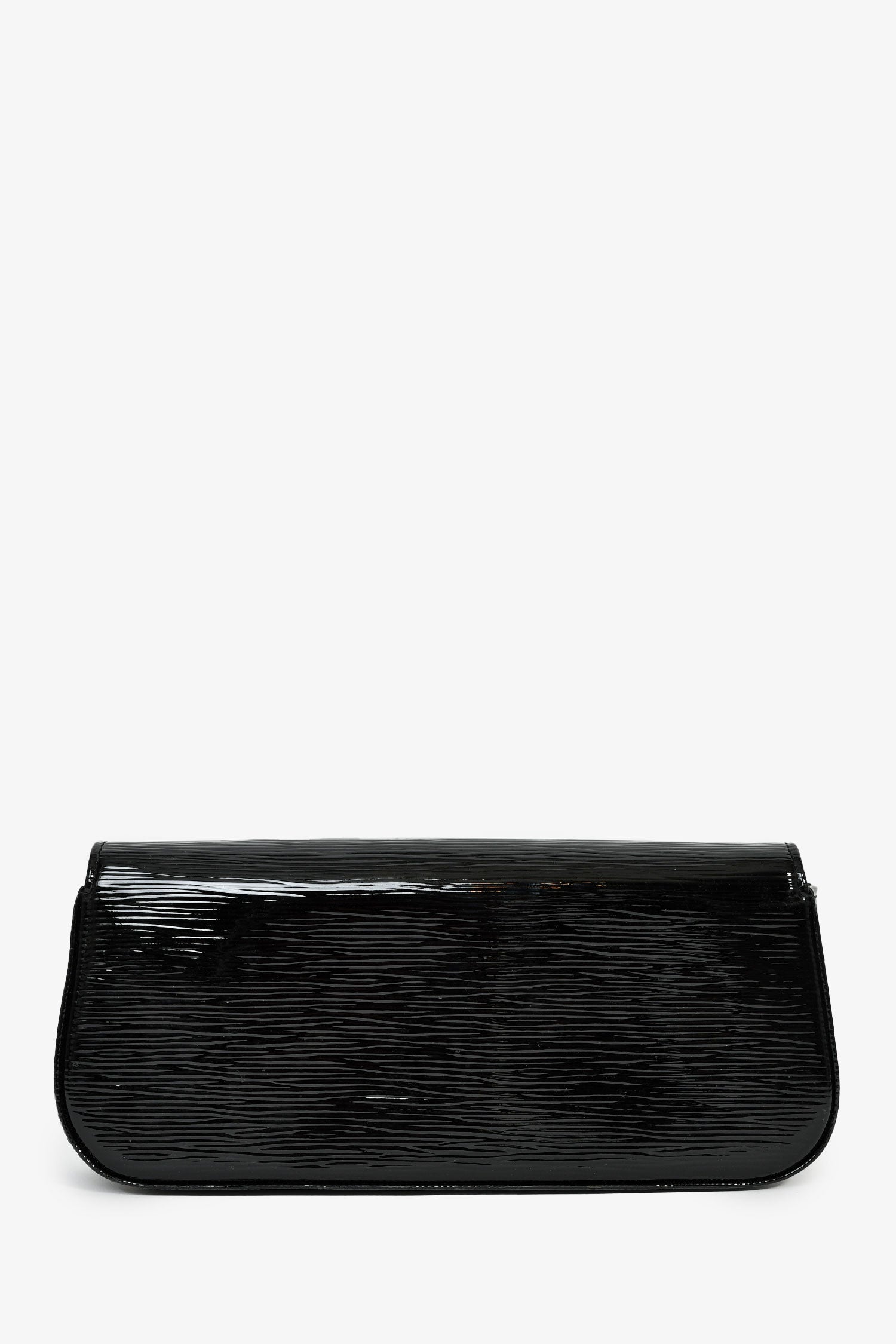 Louis Vuitton 2011 Black Patent Leather 'Vernis Sobe‘ Clutch