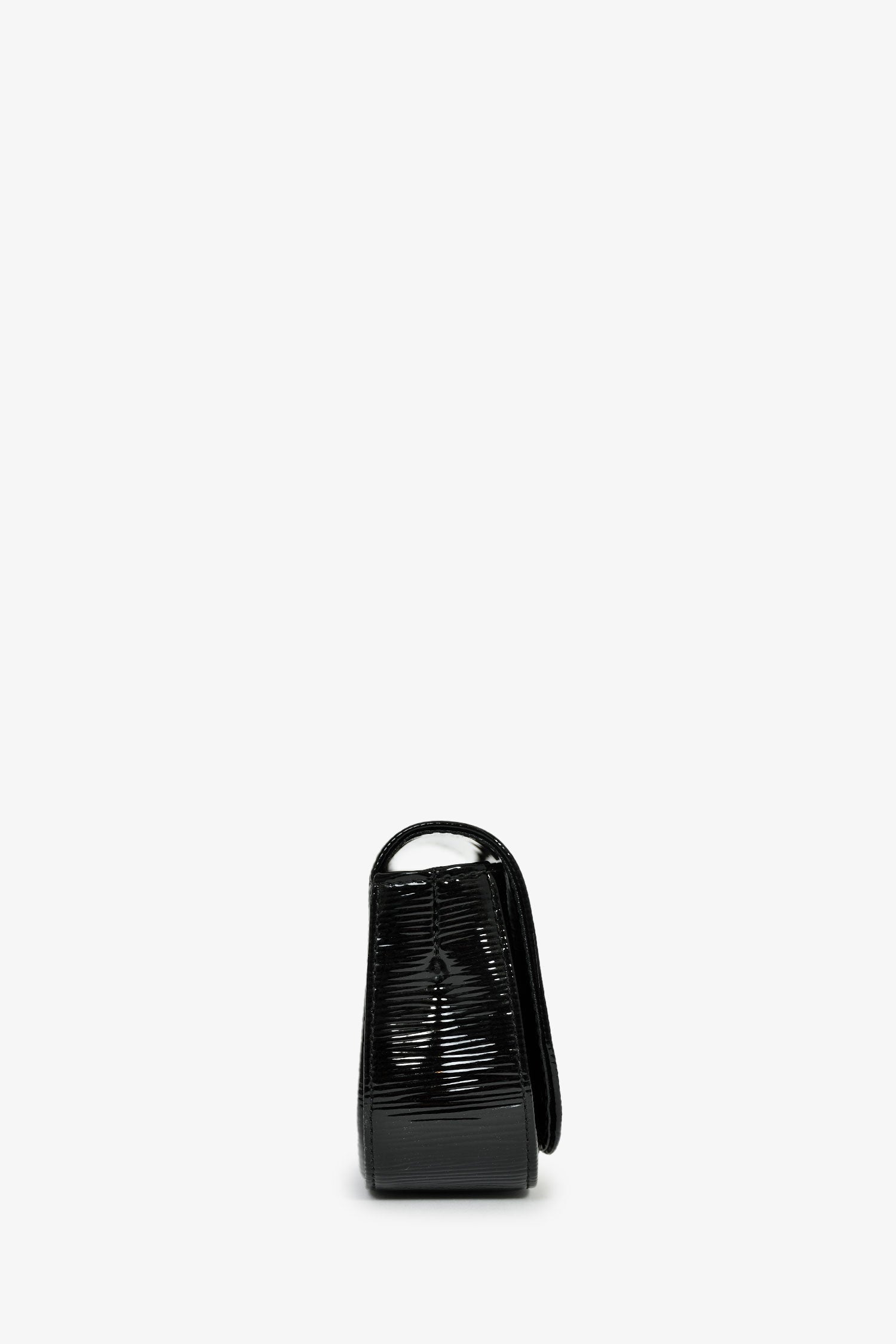 Louis Vuitton 2011 Black Patent Leather 'Vernis Sobe‘ Clutch