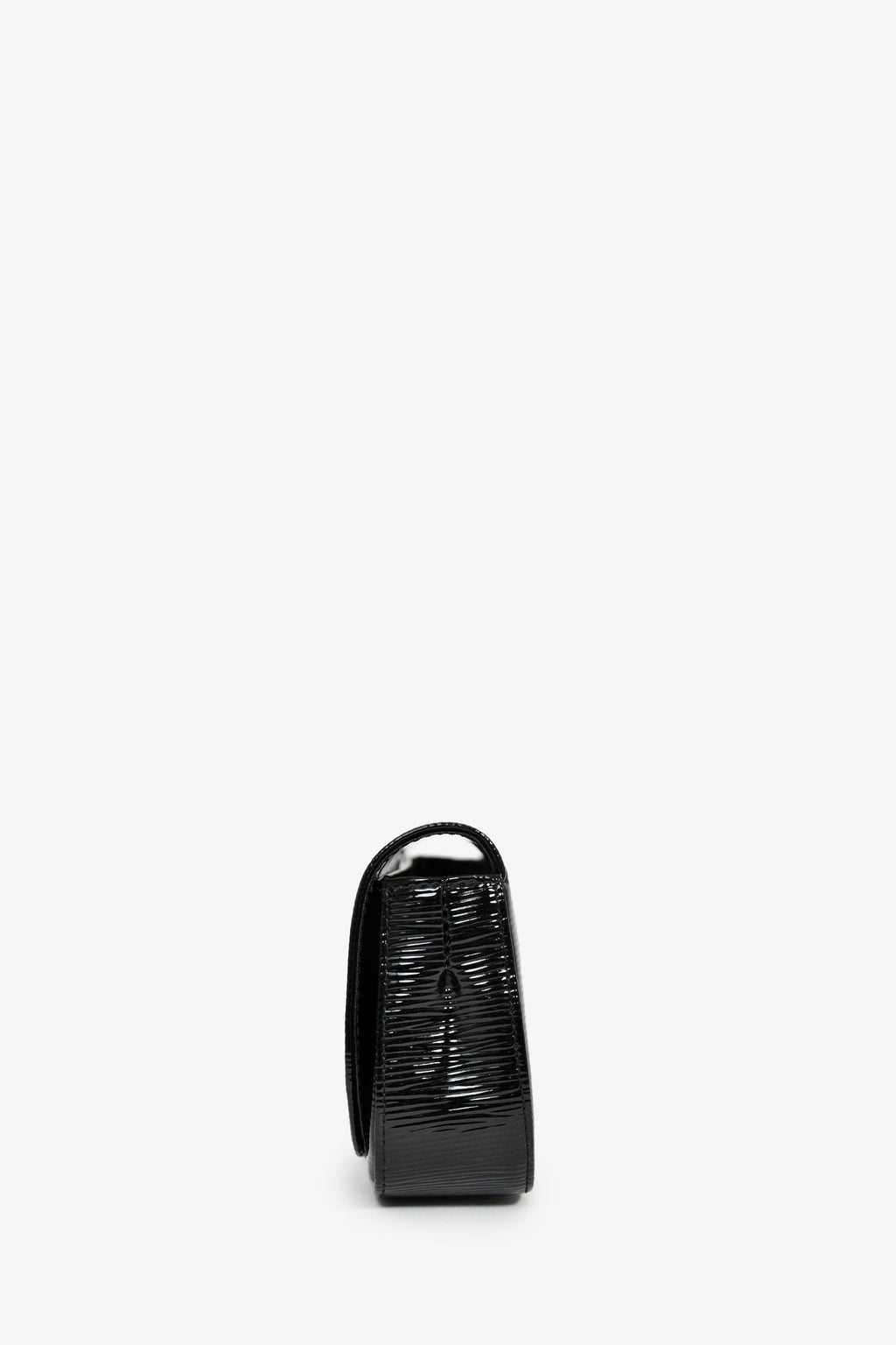 Louis Vuitton 2011 Black Patent Leather 'Vernis Sobe‘ Clutch