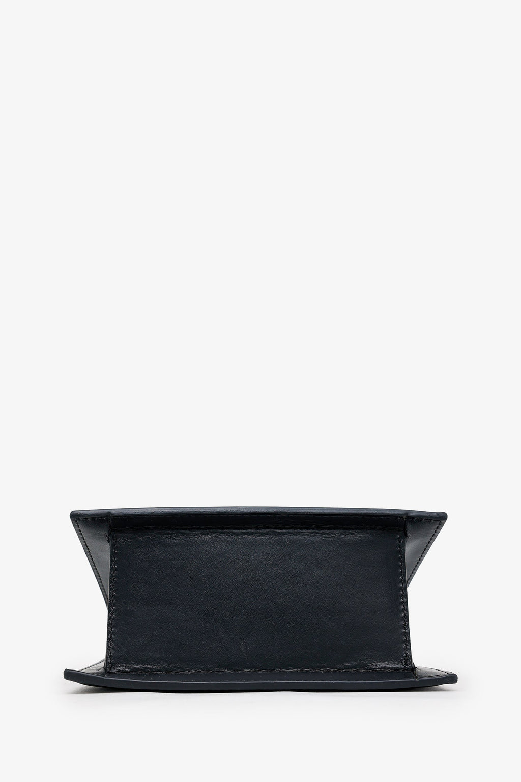 Jacquemus Black Leather 'Le Grand Chiquito' Shoulder Bag With Strap