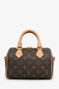 Louis Vuitton Monogram Speedy Bandoulière 20 With Canvas Strap