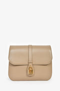 Celine 2022 Taupe Leather Medium 'Tabou' Crossbody Bag