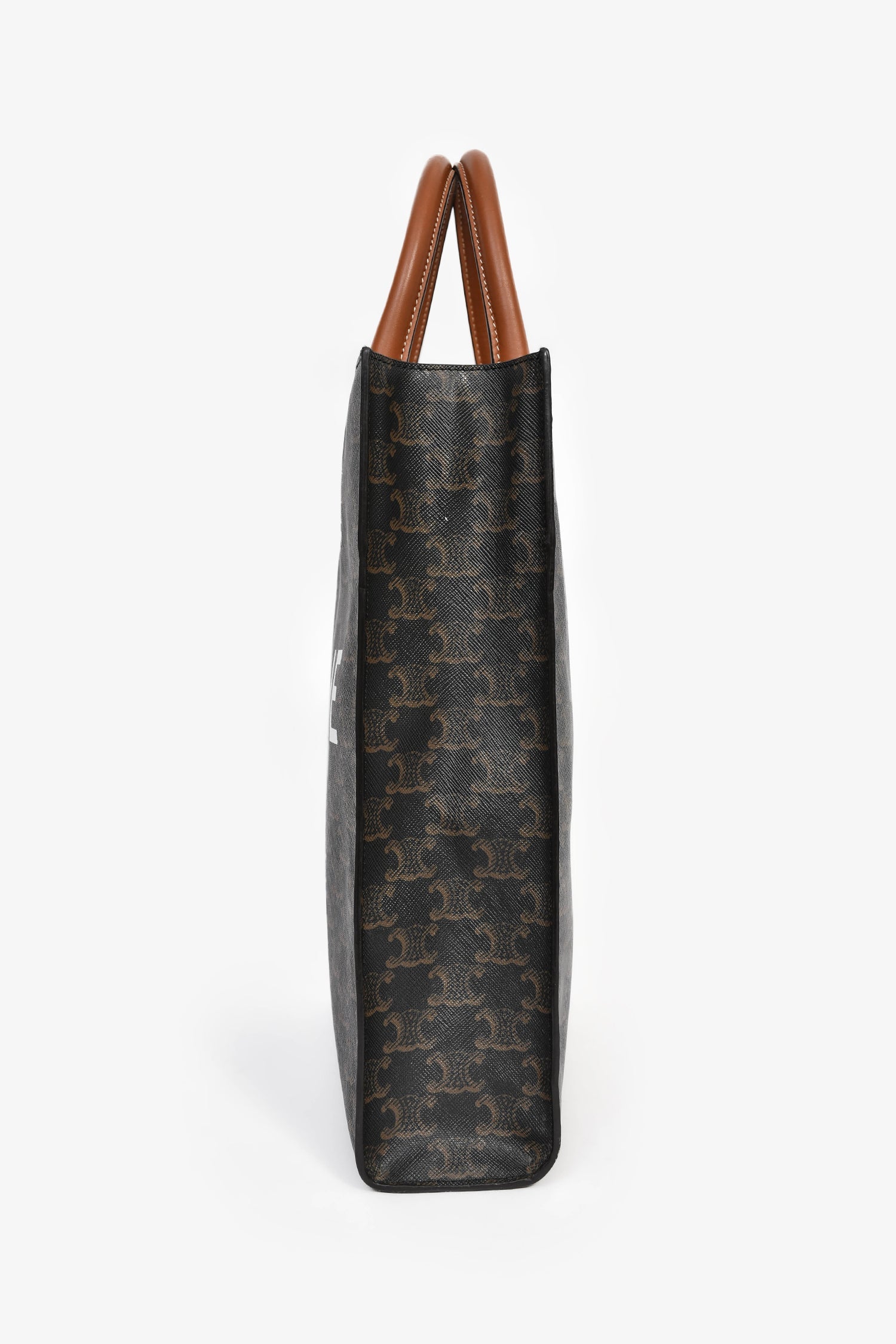 Celine Triomphe Canvas Small Vertical Tote