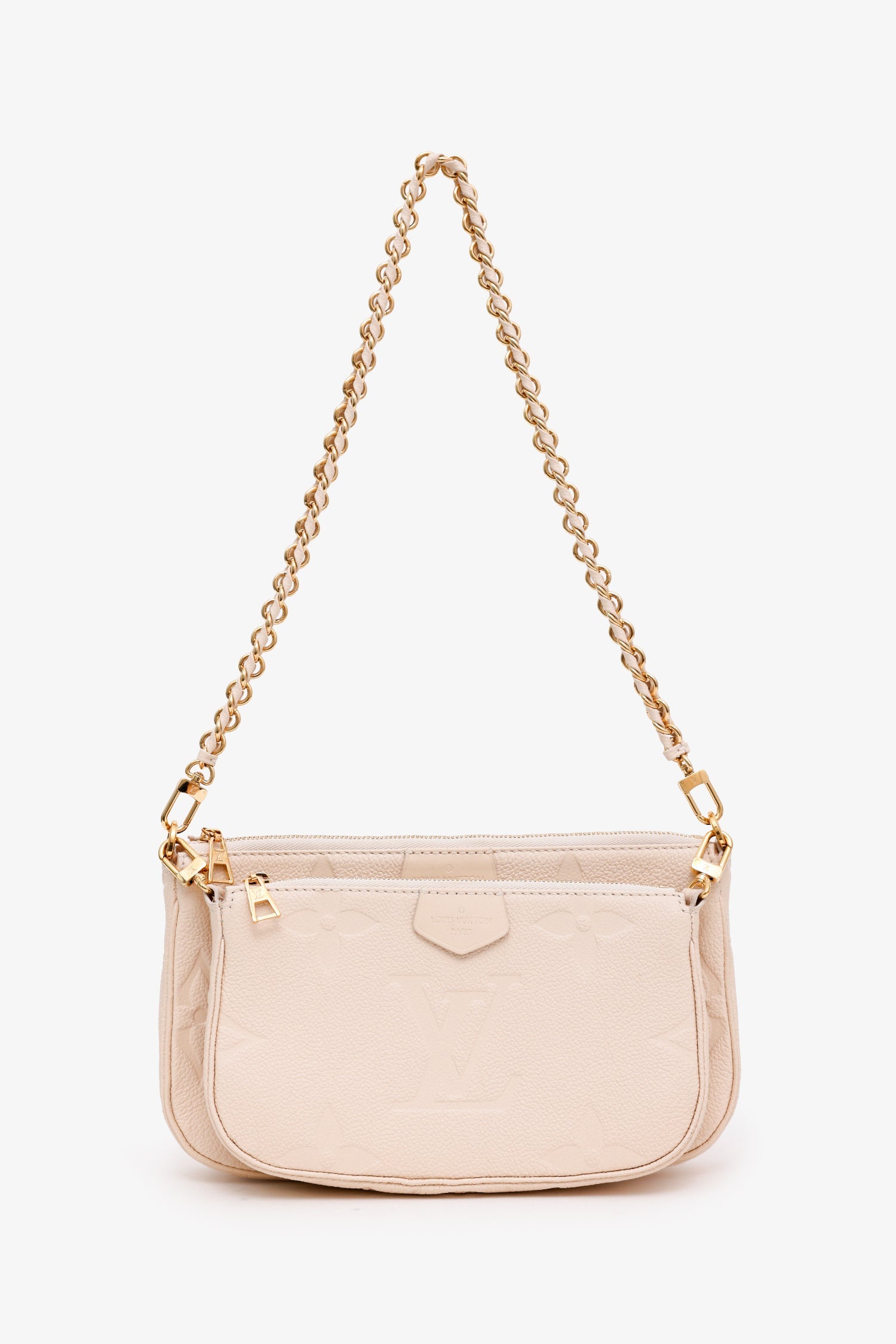 Louis Vuitton Cream Monogram Giant Multi Pochette Accessories Bag