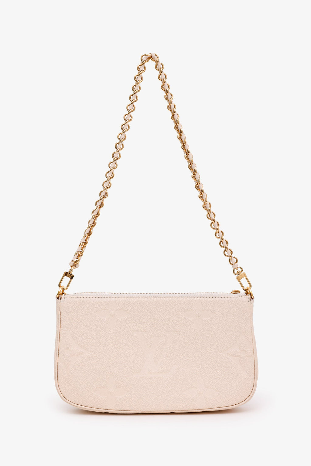 Louis Vuitton Cream Monogram Giant Multi Pochette Accessories Bag