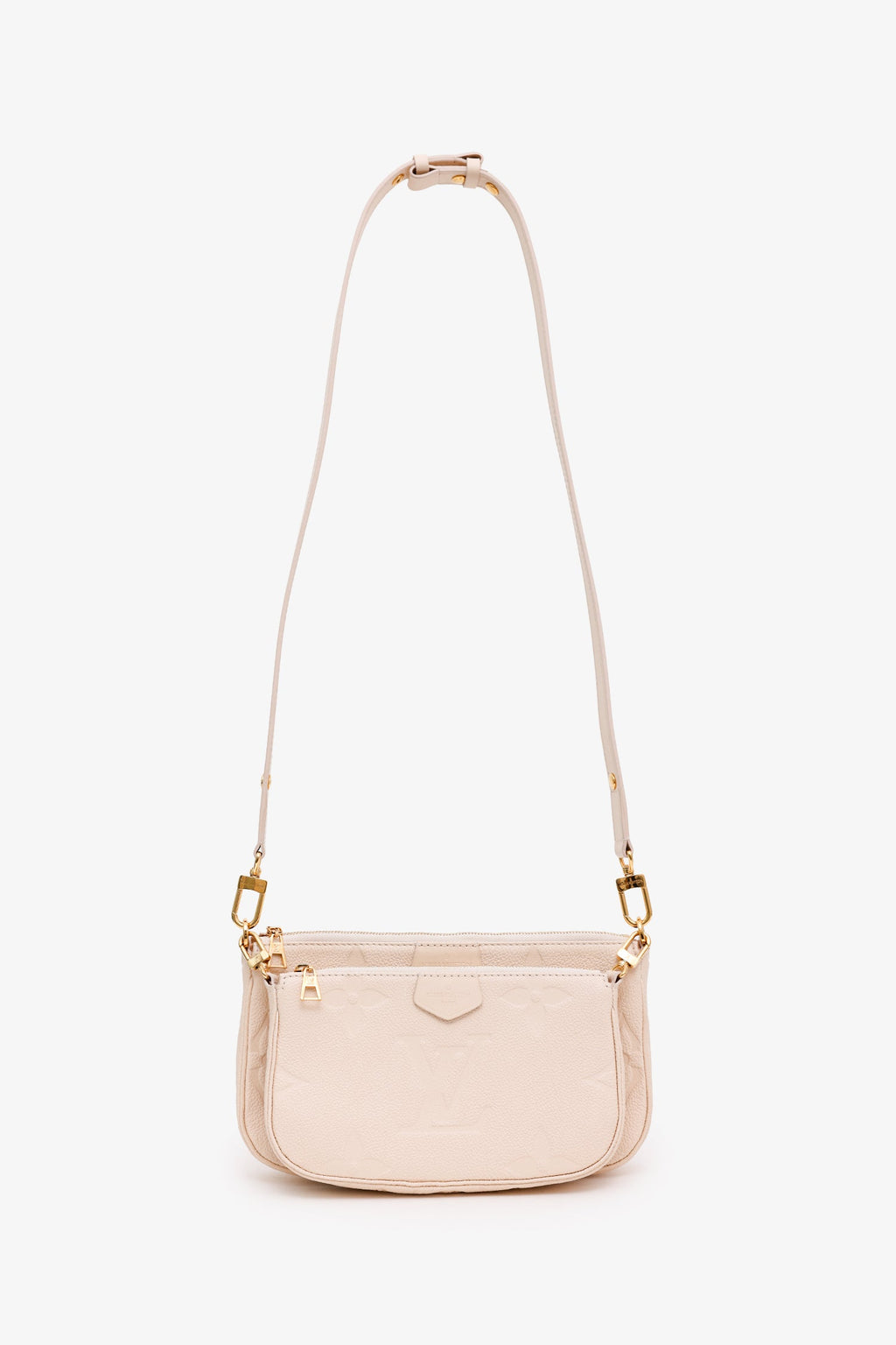 Louis Vuitton Cream Monogram Giant Multi Pochette Accessories Bag