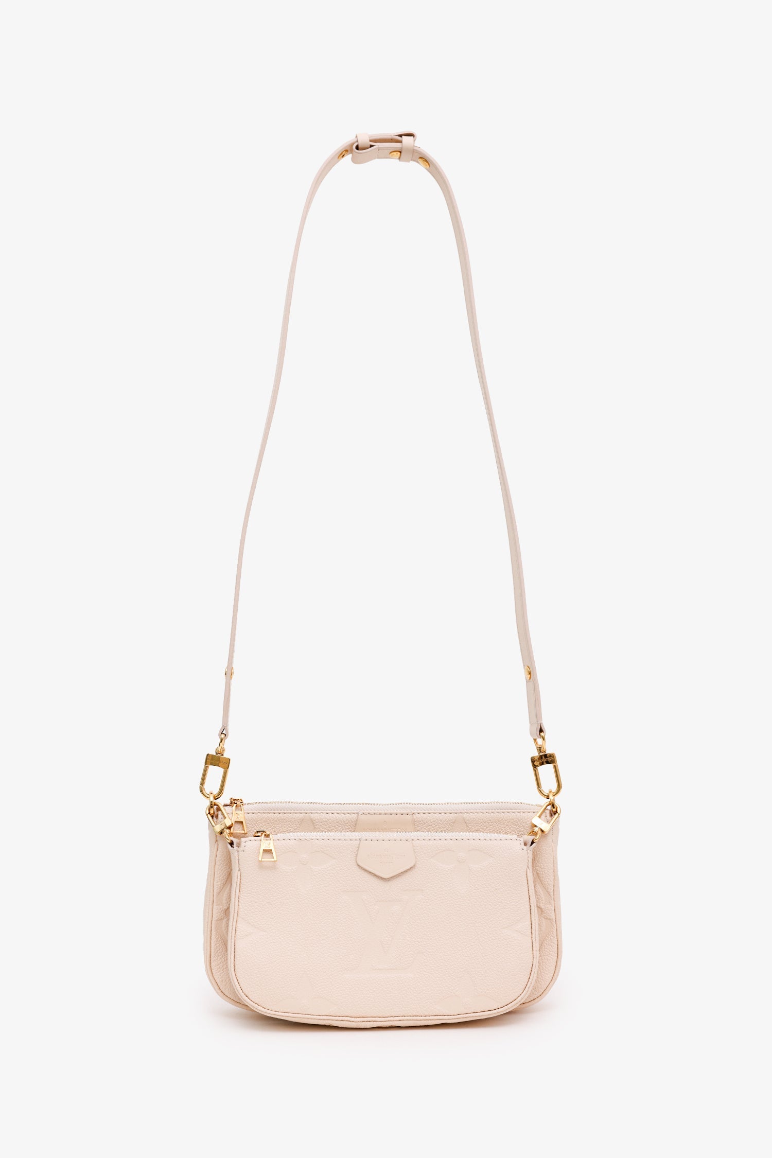 Louis Vuitton Cream Monogram Giant Multi Pochette Accessories Bag