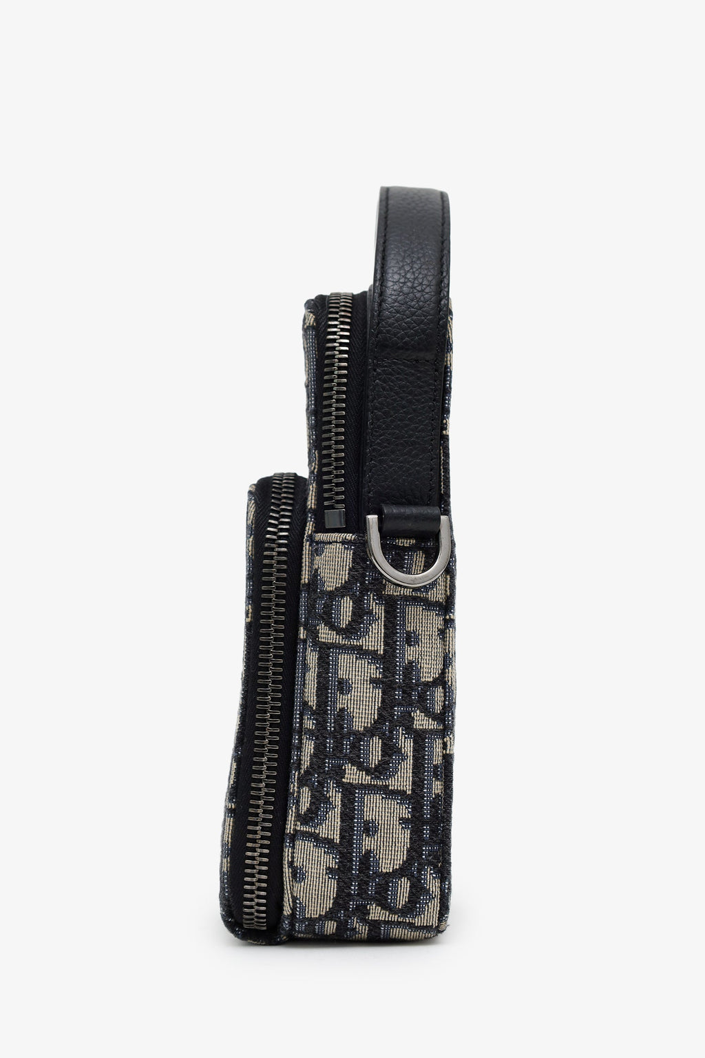 Christian Dior Oblique Micro Rider Pouch Crossbody Bag