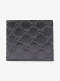 Gucci Signature Wallet Black Leather