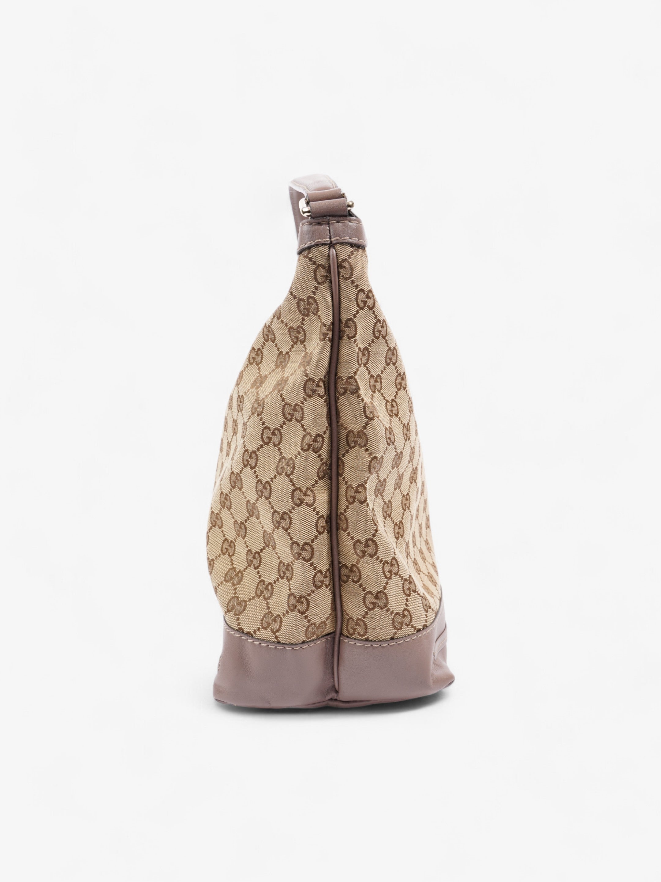 Gucci Mayfair Bow Beige And Ebony GG Supreme / Lilac Canvas