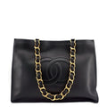 Chanel CC Chain XL Calfskin Leather Tote Bag
