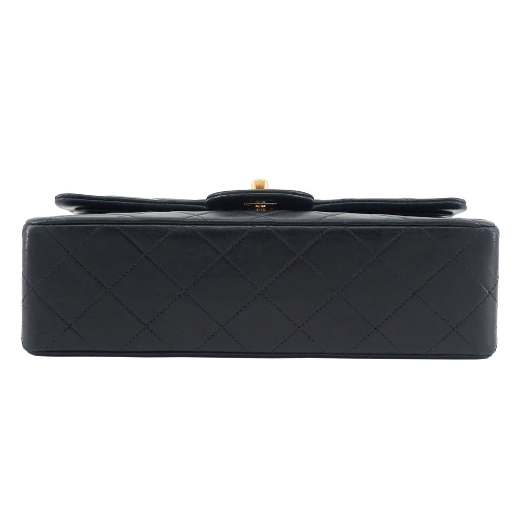 Chanel Classic Double Flap Small Lambskin Leather Bag