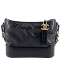 Chanel Gabrielle Small Aged Leather Hobo Bag