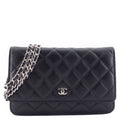Chanel Wallet on Chain Caviar Leather Bag