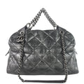 Chanel Pondichery Aged Calfskin Leather Tote Bag