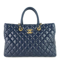 Chanel Coco Handle Medium Lambskin Leather Shopping Tote Bag