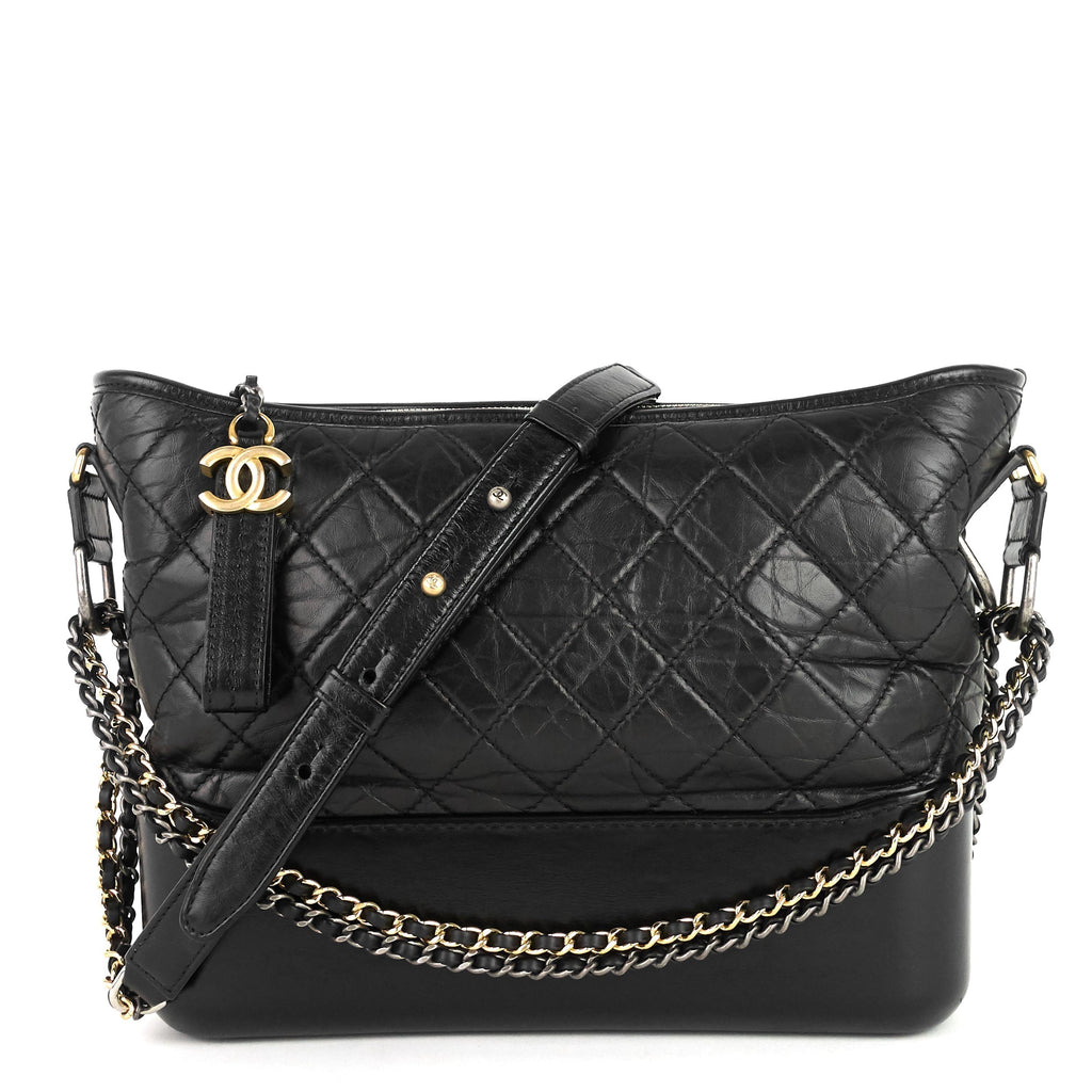 Chanel Gabrielle Medium Calfskin Hobo Bag