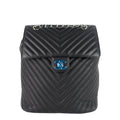Chanel Urban Spirit Large Chevron Calfskin Backpack Bag