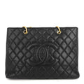 Chanel GST Grand Shopping Tote Caviar Bag