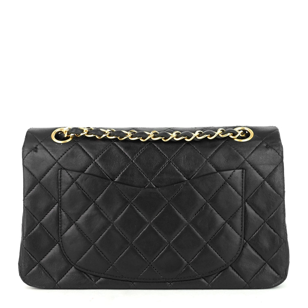 Chanel Double Flap Quilted Lambskin Leather Bag