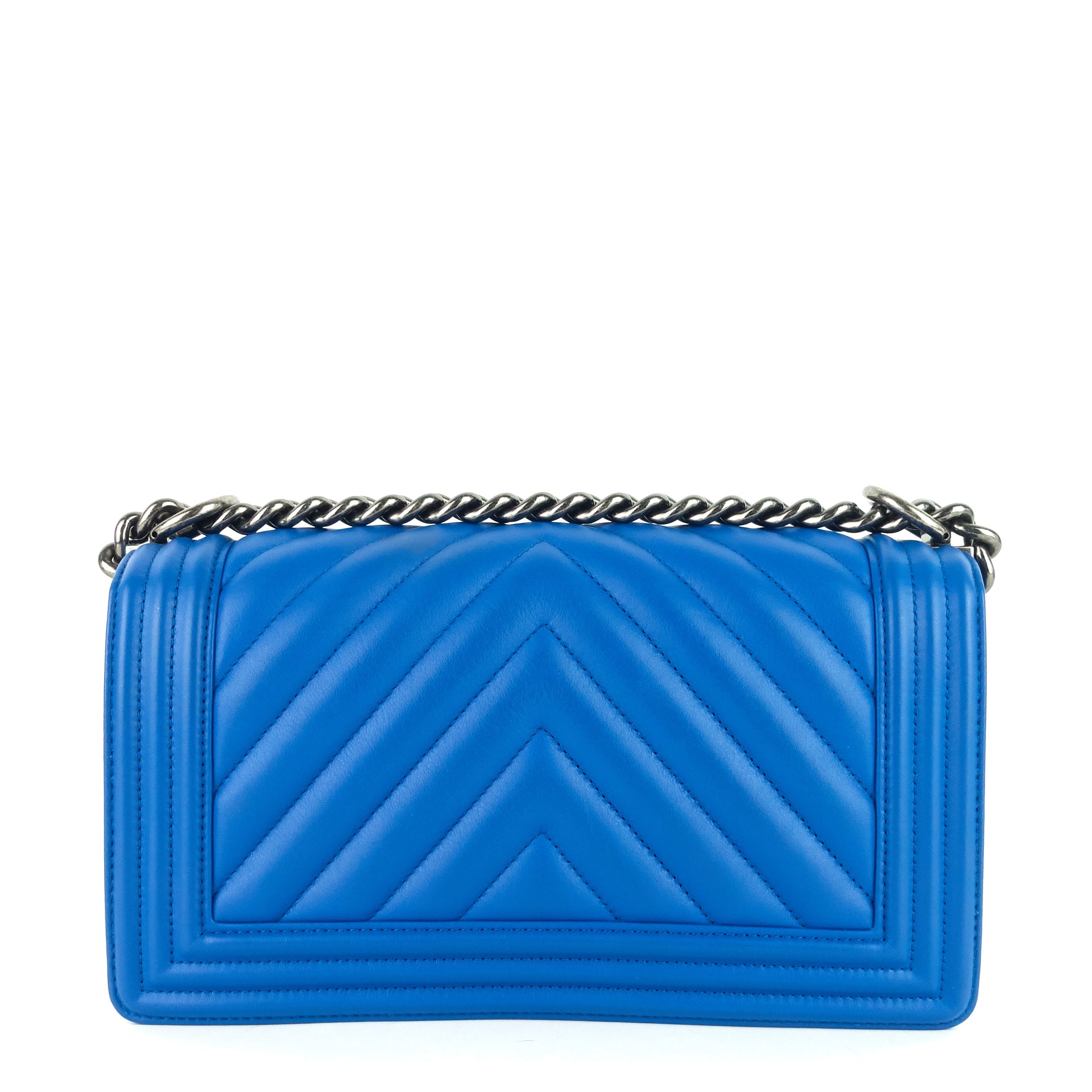 Chanel Boy Old Medium Lambskin Bag