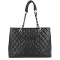 Chanel Grand Shopping Tote GST Caviar Tote Bag
