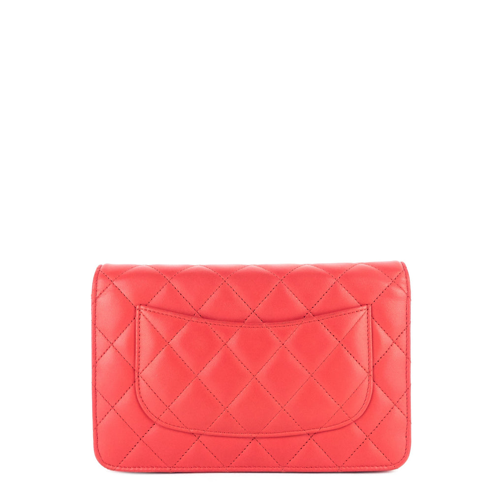 Chanel Wallet on Chain WOC Lambskin Leather Bag