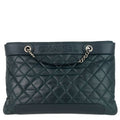 Chanel Glazed Calfskin Leather Shopping Tote Bag