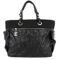 Chanel Paris Biarritz Coated Canvas CC Tote Bag