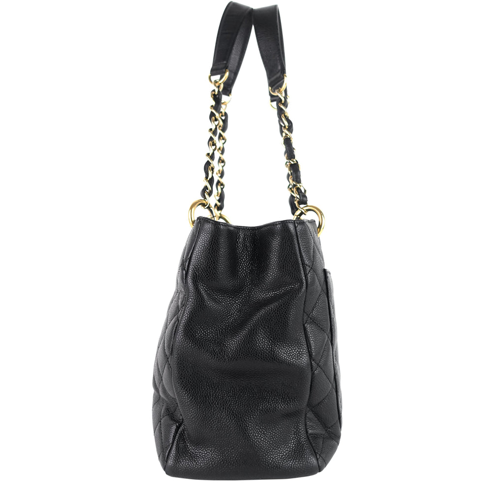 Chanel Grand Shopping Tote GST Caviar Leather Bag