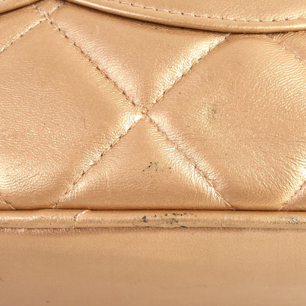 Chanel Medallion Lambskin Tote Bag