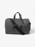 Gucci Carry-On Duffle Black GG Supreme Coated Canvas