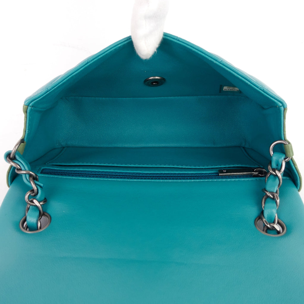 Chanel Classic Tricolour Lambskin Mini Flap Bag
