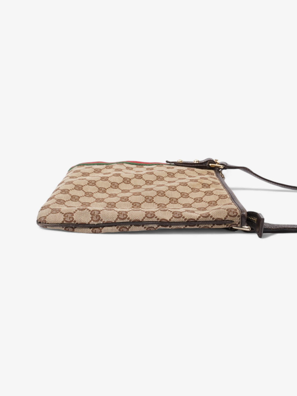 Gucci Sherry Line GG Supreme / Red / Green Canvas