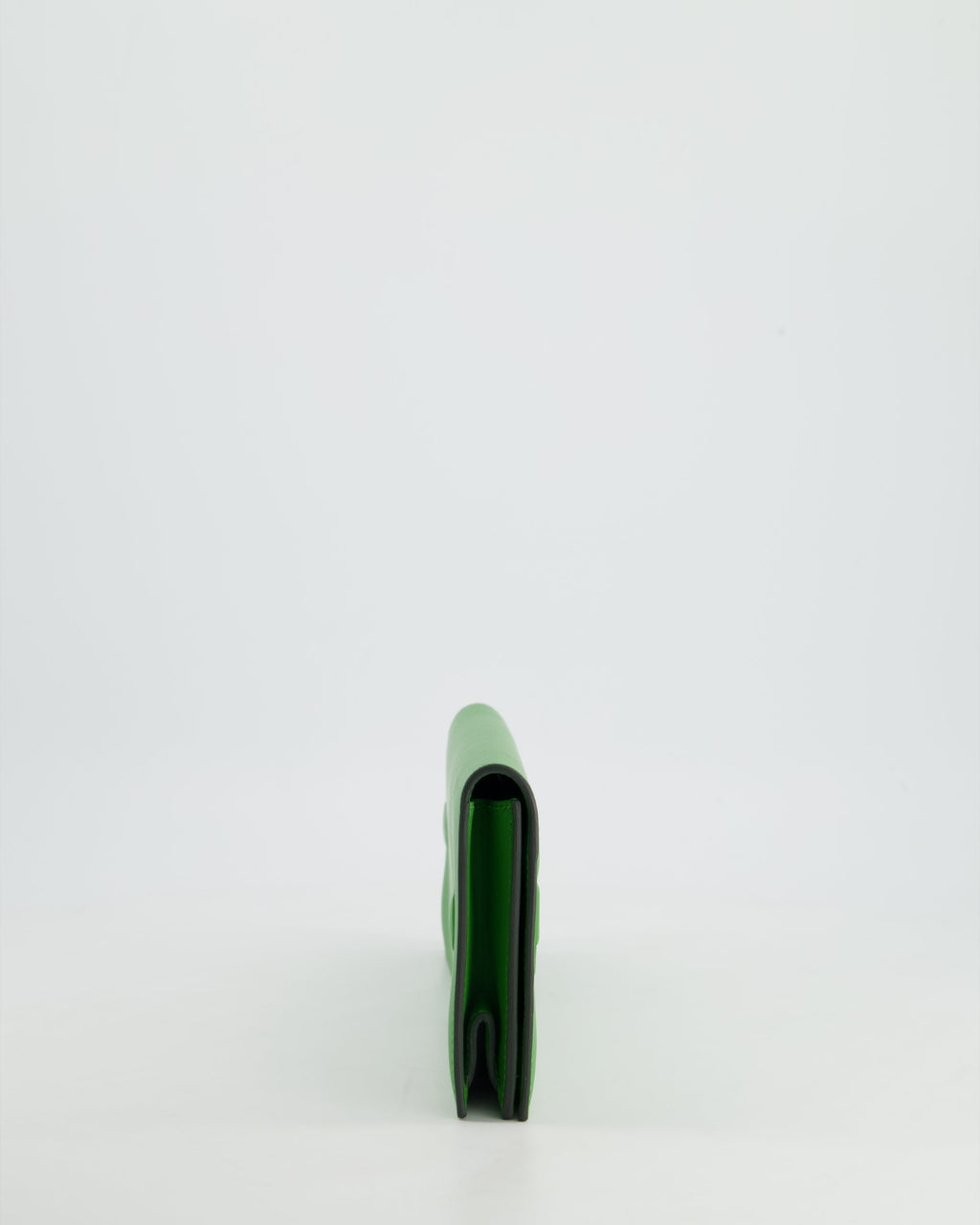 Hermès Birkin Cut Shadow Bag In Vert Yucca Swift Leather