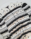 Louis Vuitton Black and White Top with Cut Out and Sequin Details Size FR 40 (UK 12)