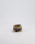 Hermès Multi Colour Canvas Sangle Cavale 50MM Bag Strap with Palladium Hardware